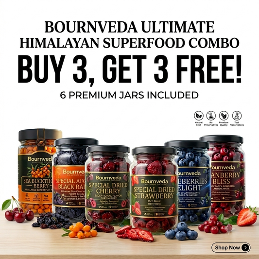 Bournveda Ultimate Himalayan Superfood Combo 6 Jars