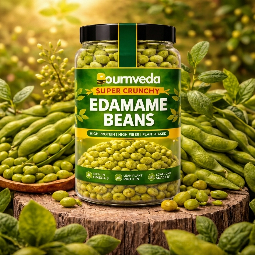 Super Crunchy  Roasted Edamame Beans  Sea Salt