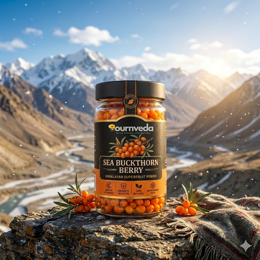 Himalayan Sea Buckthorn Berries Sun Dried | Bournveda