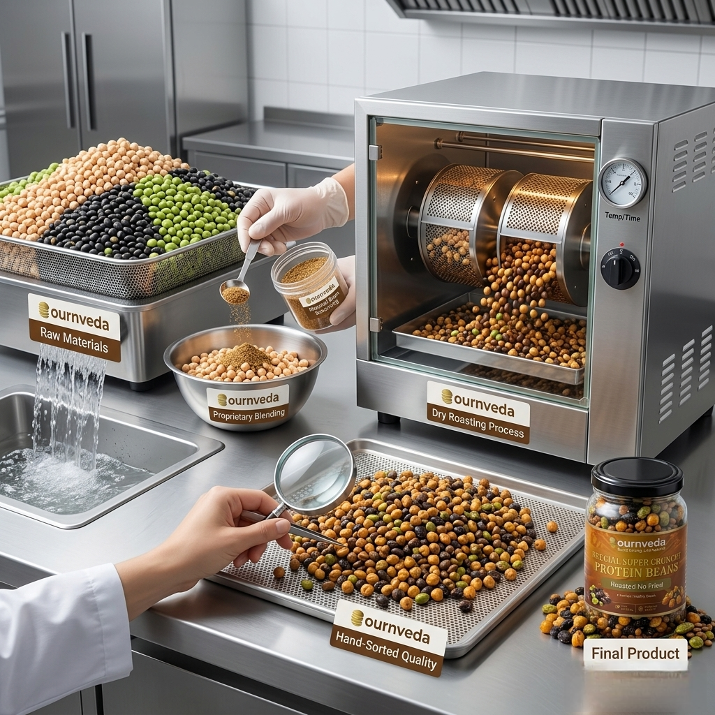 Super Crunchy  Roasted Protein Beans  Sea Salt