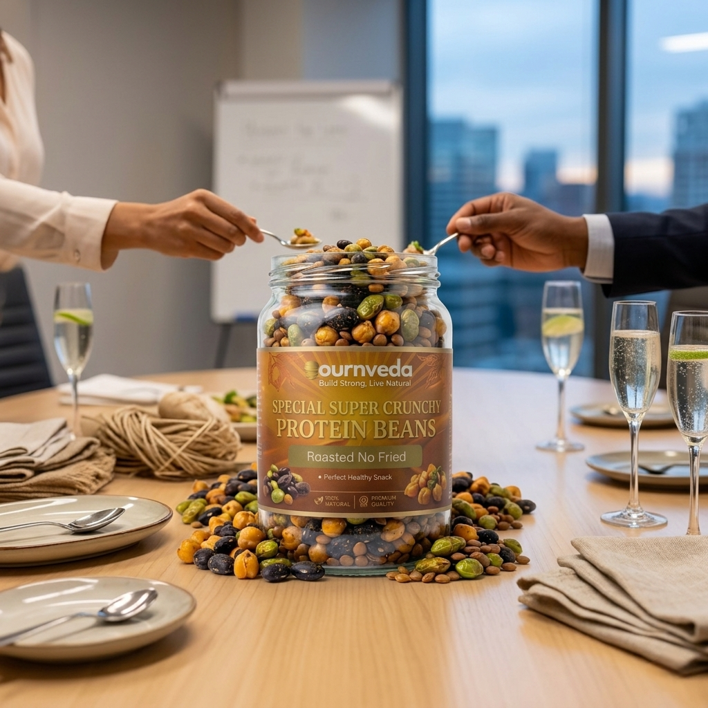 Super Crunchy  Roasted Protein Beans  Sea Salt