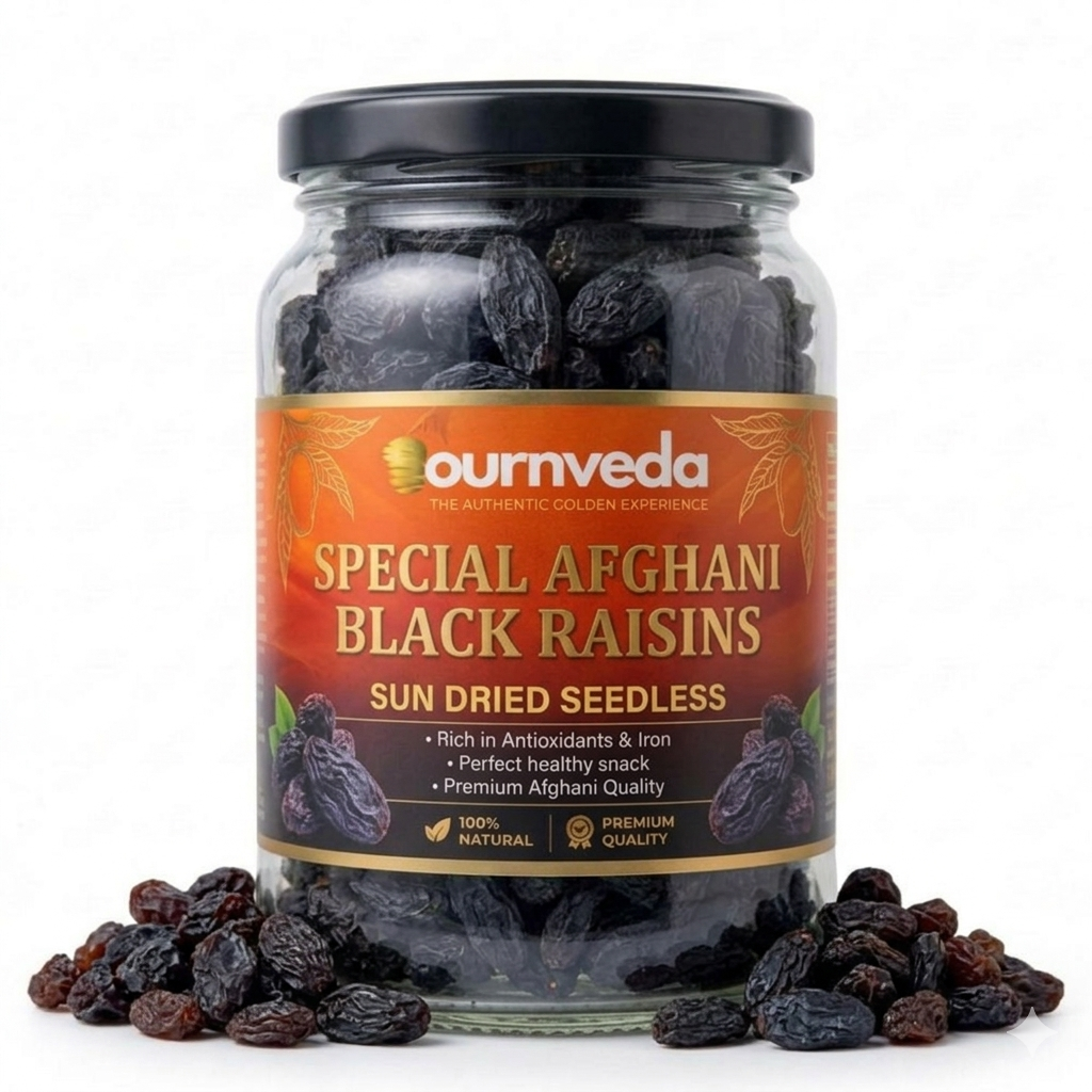 Special Afghani Black Raisins (Seed Less)