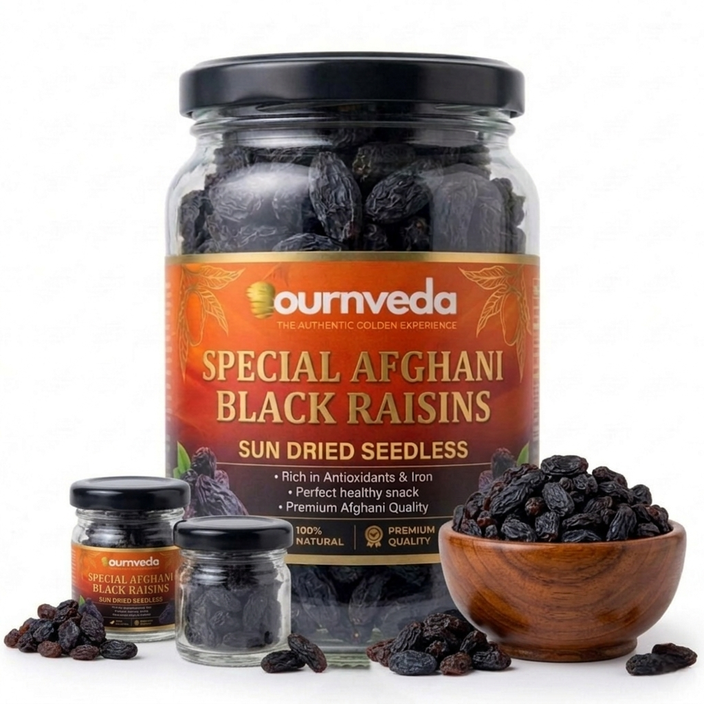 Special Afghani Black Raisins (Seed Less)