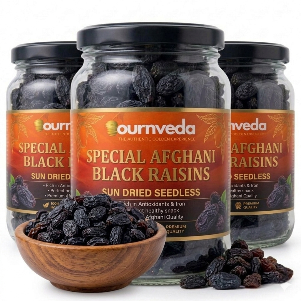 Special Afghani Black Raisins (Seed Less)