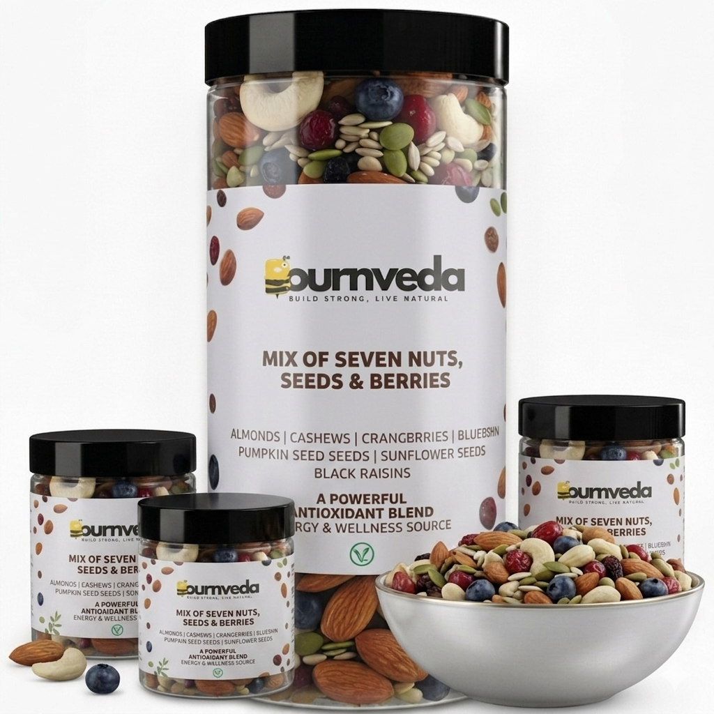 Mix Of Seven Nuts, Seed & Berries