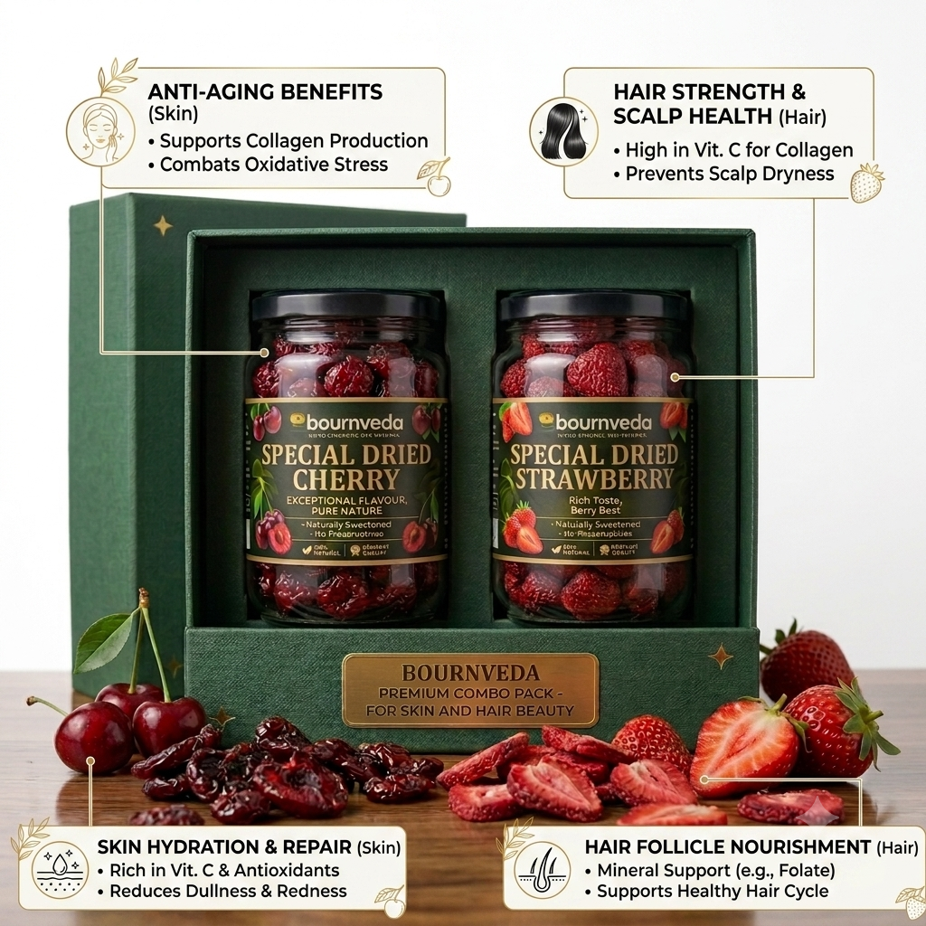 Bournveda Premium Dried Berry Combo Pack