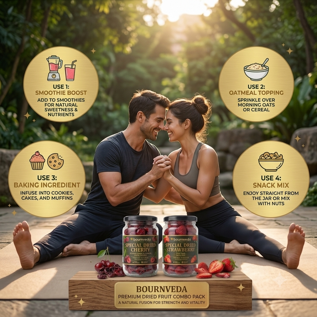 Bournveda Premium Dried Berry Combo Pack
