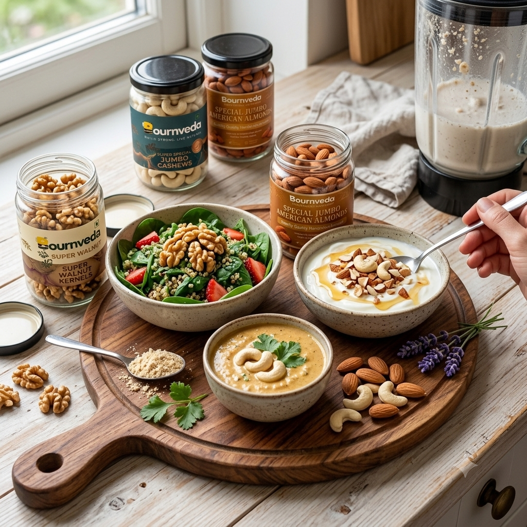 Bournveda Premium Dry Fruits Trio Pack