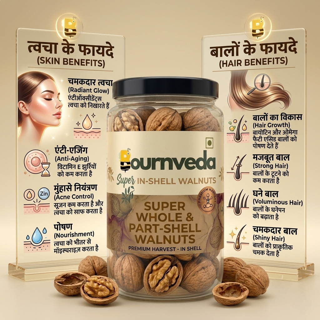 Bournveda Premium Harvest Walnuts