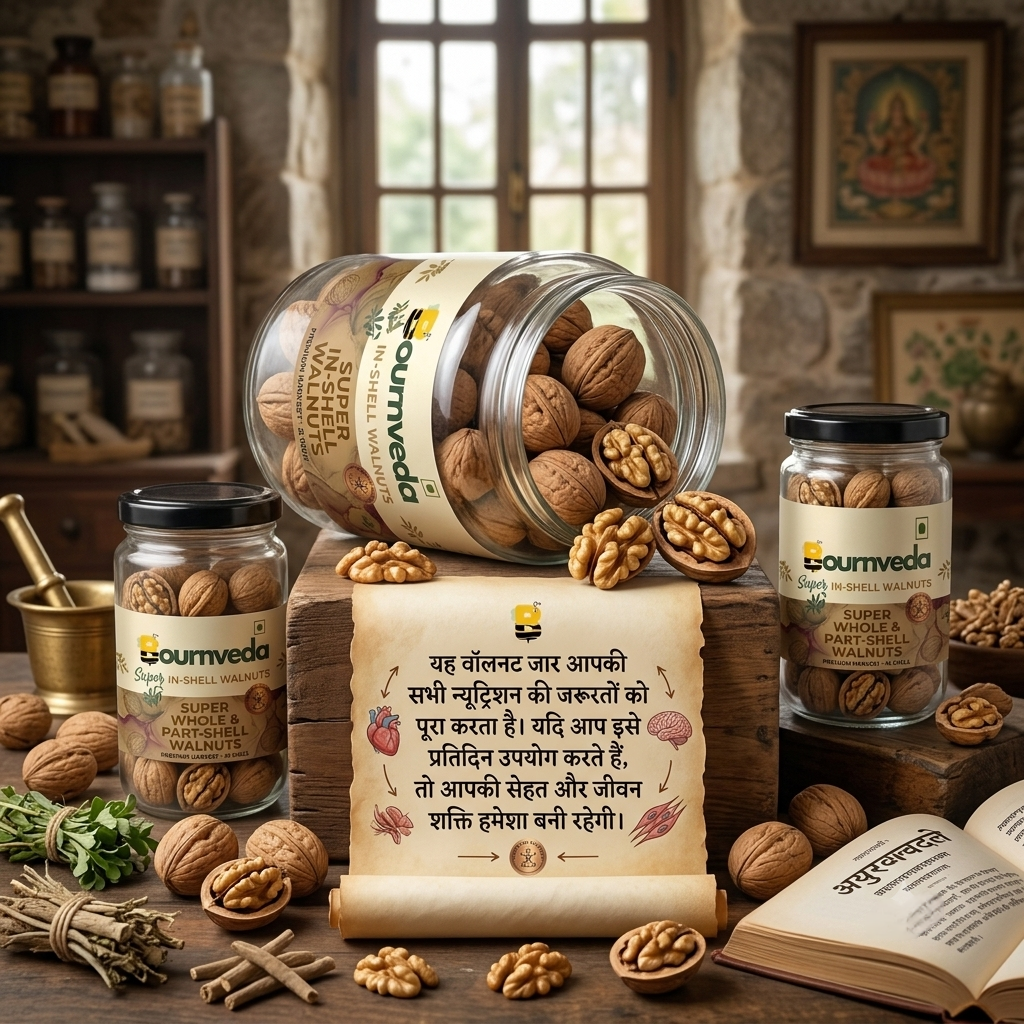 Bournveda Premium Harvest Walnuts