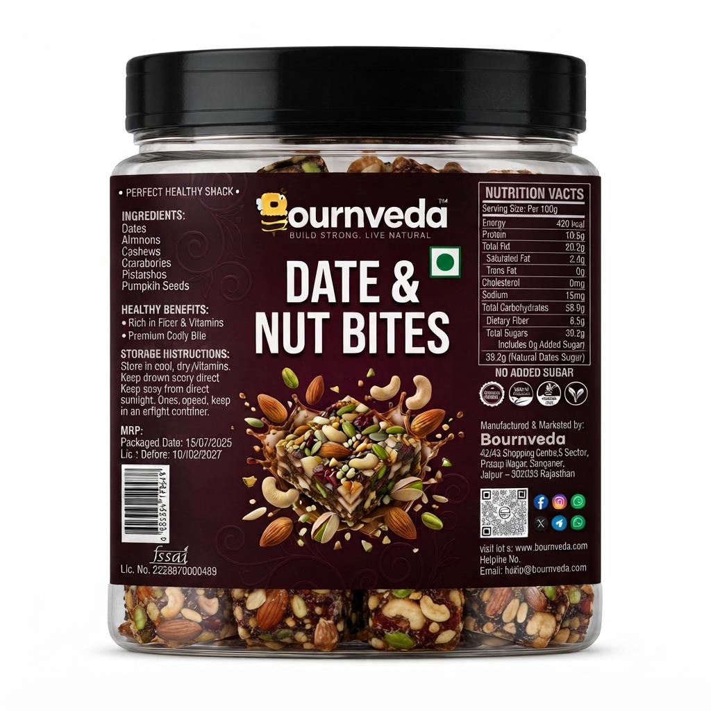Bournveda Date & Nut Bites