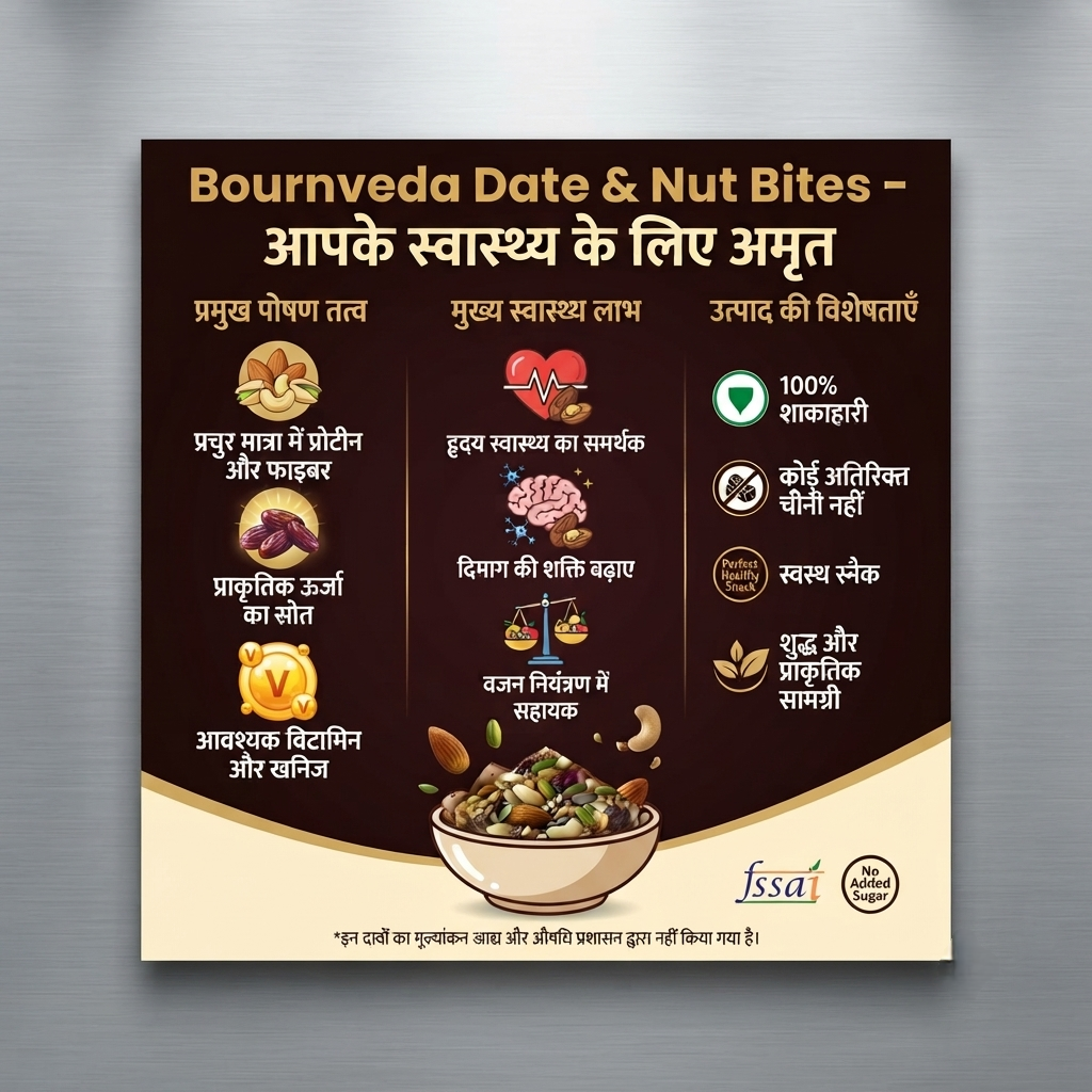 Bournveda Date & Nut Bites