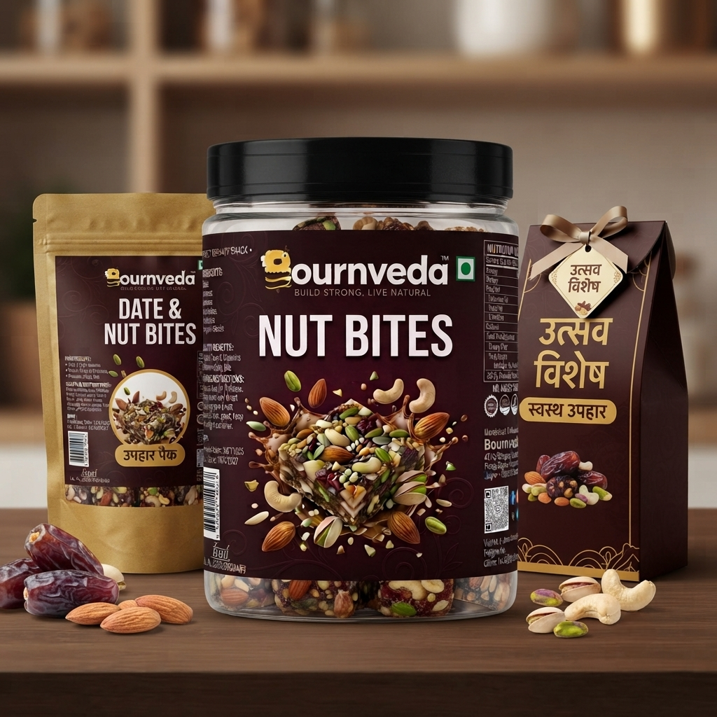 Bournveda Date & Nut Bites