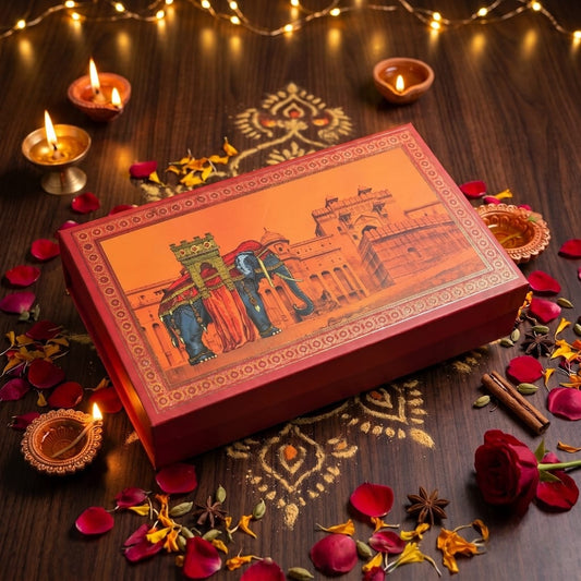 BOURNVEDA Premium Dry Fruit Laddu – 900g | No Added Sugar | Diwali Gift Hamper