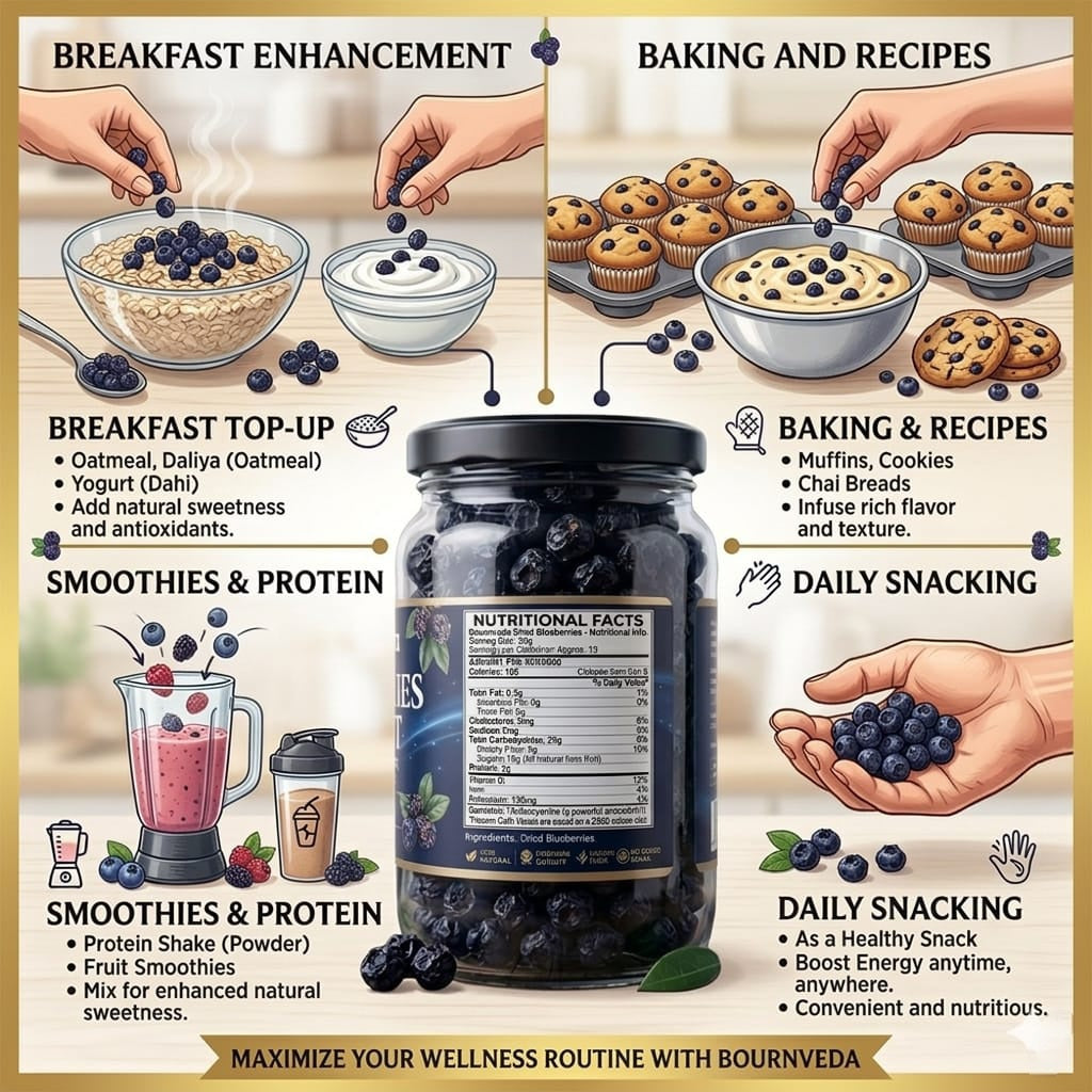 Special American Dried Blueberries