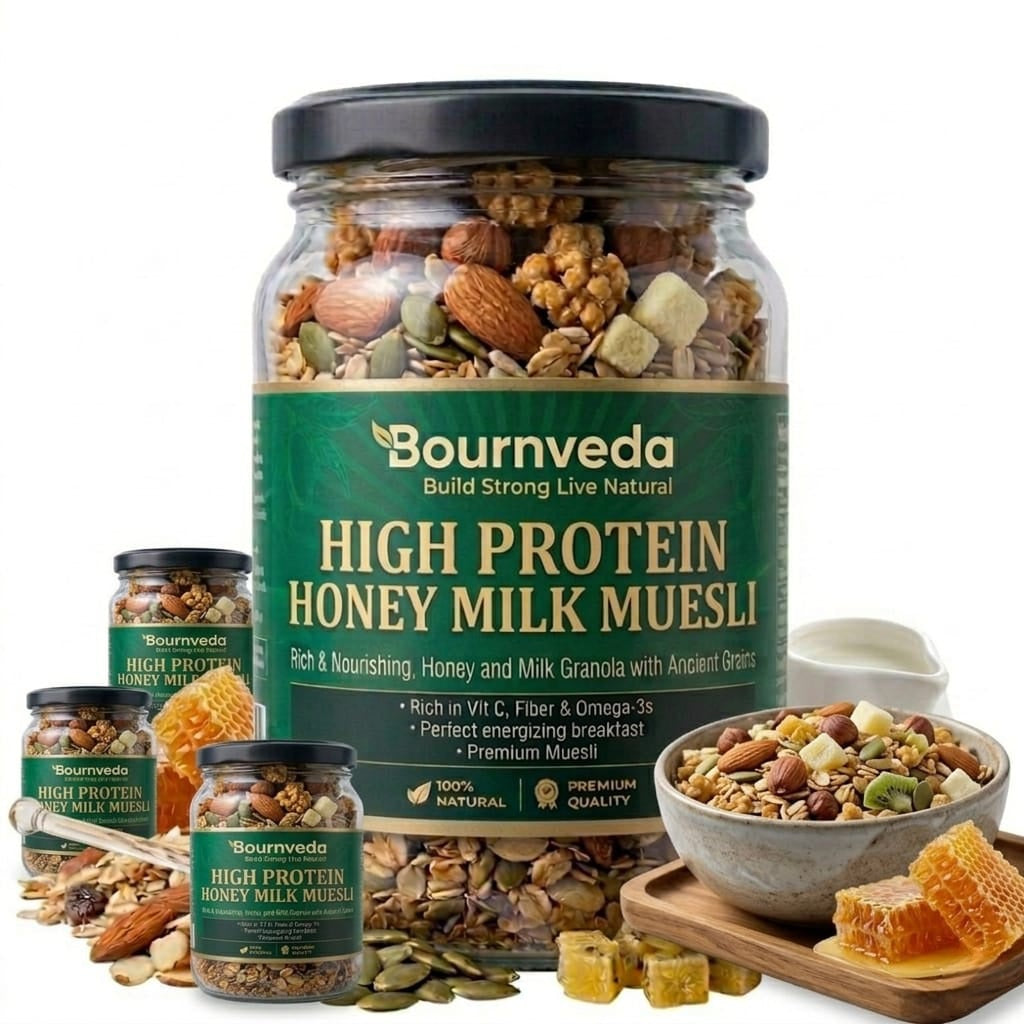 High Protein Milk Honey Muesli