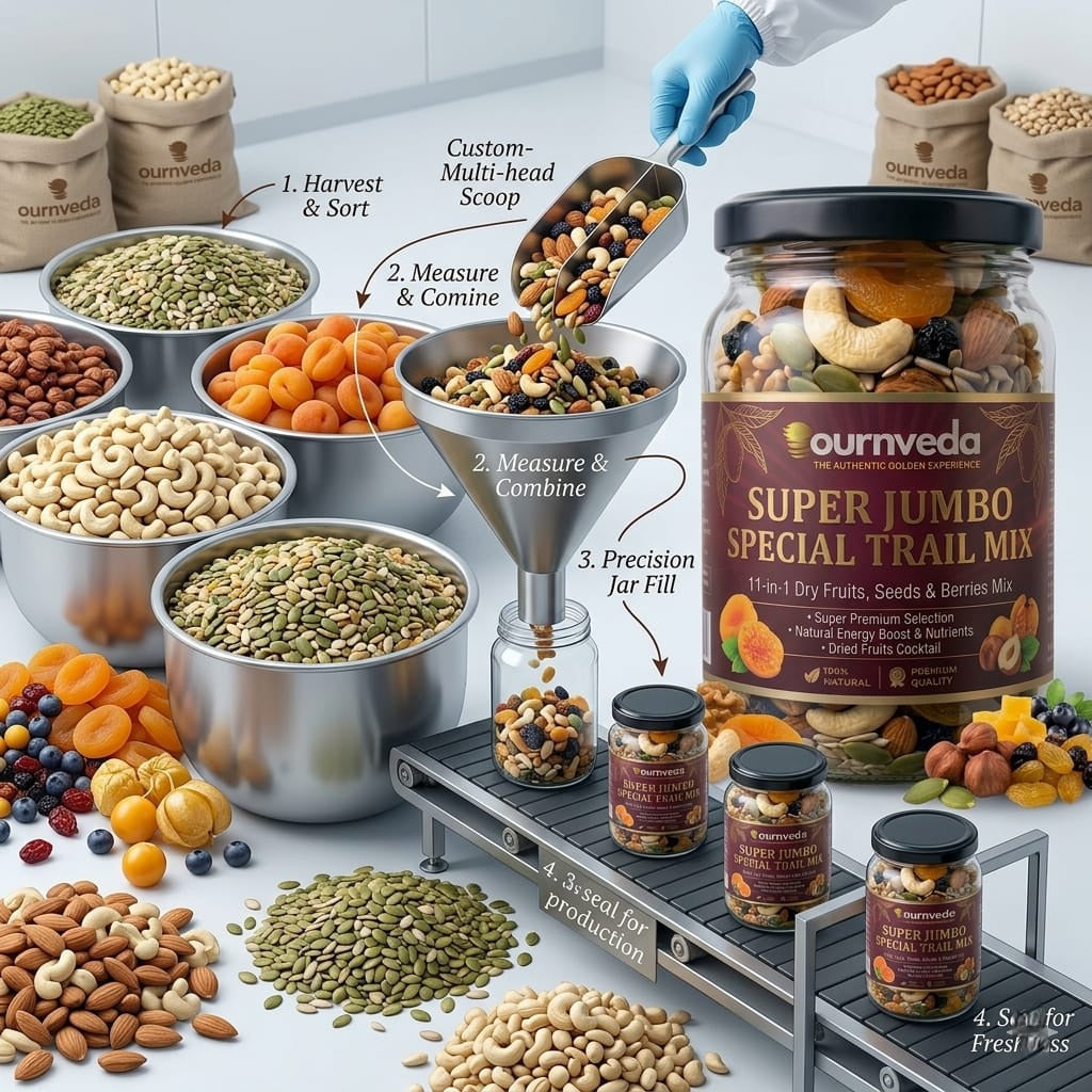 Super Jumbo Special Trail  Mix 11-in- 1 Dry Fruits & Seeds & Berries & Fruits