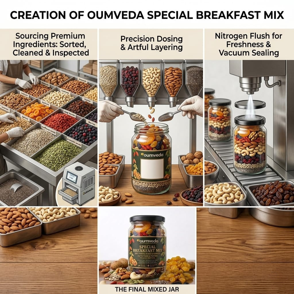 Special Breakfast  Mix Dry Fruits & Seeds & Berries