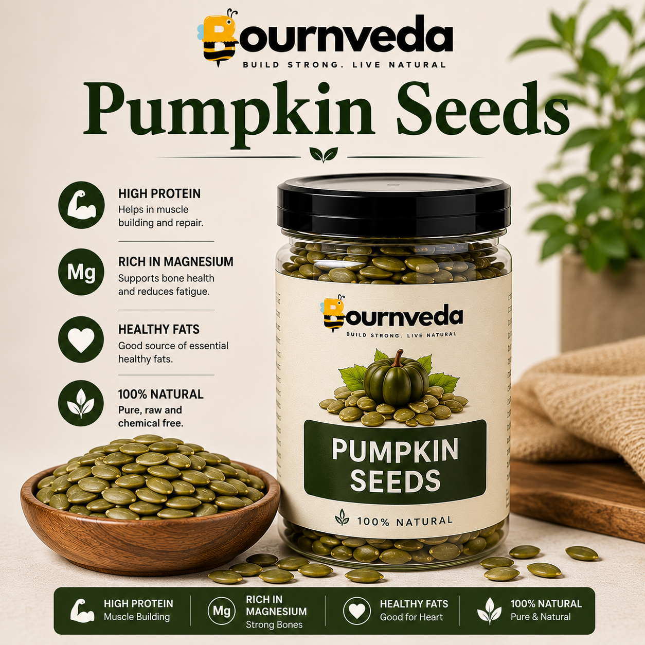 Bournveda Super Mix Berries & Seeds
