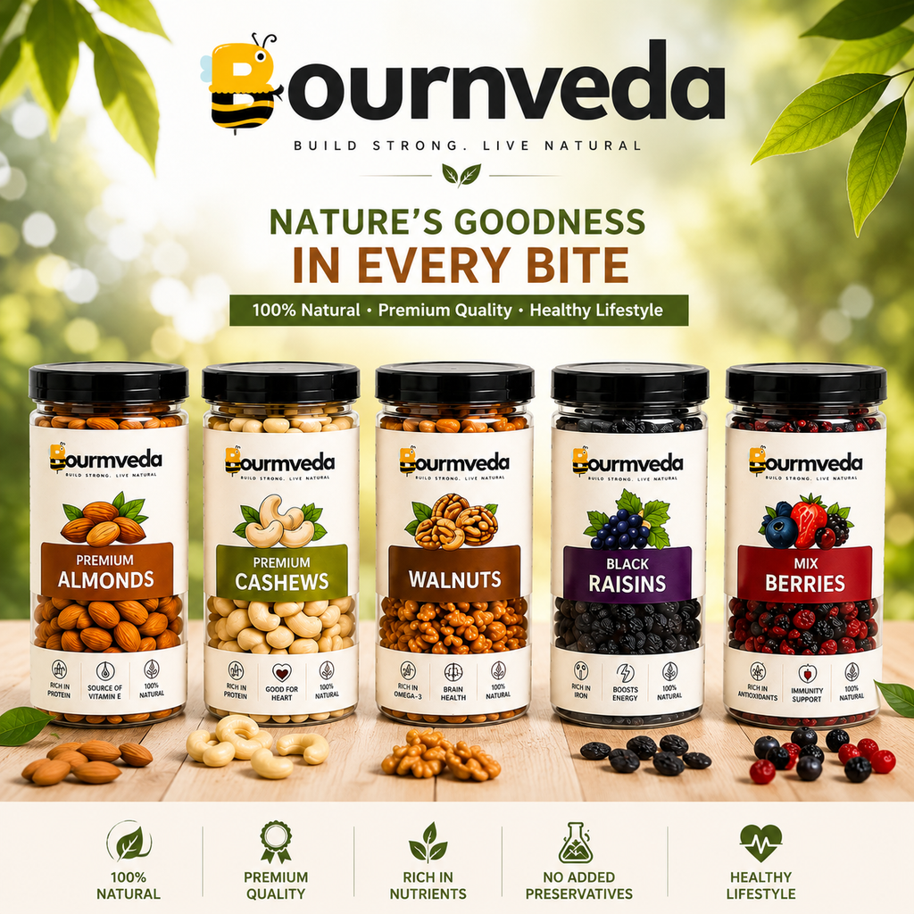 Bournveda Royal Premium Dry Fruits & Mix Berries - 750g