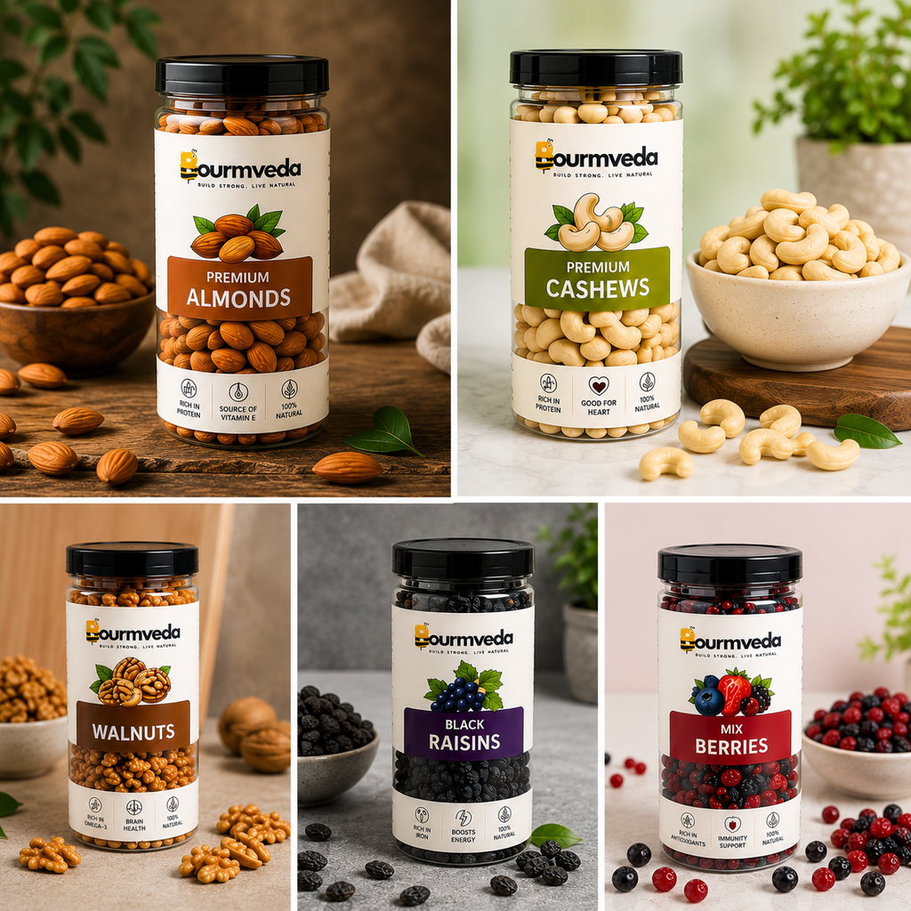 Bournveda Royal Premium Dry Fruits & Mix Berries - 750g