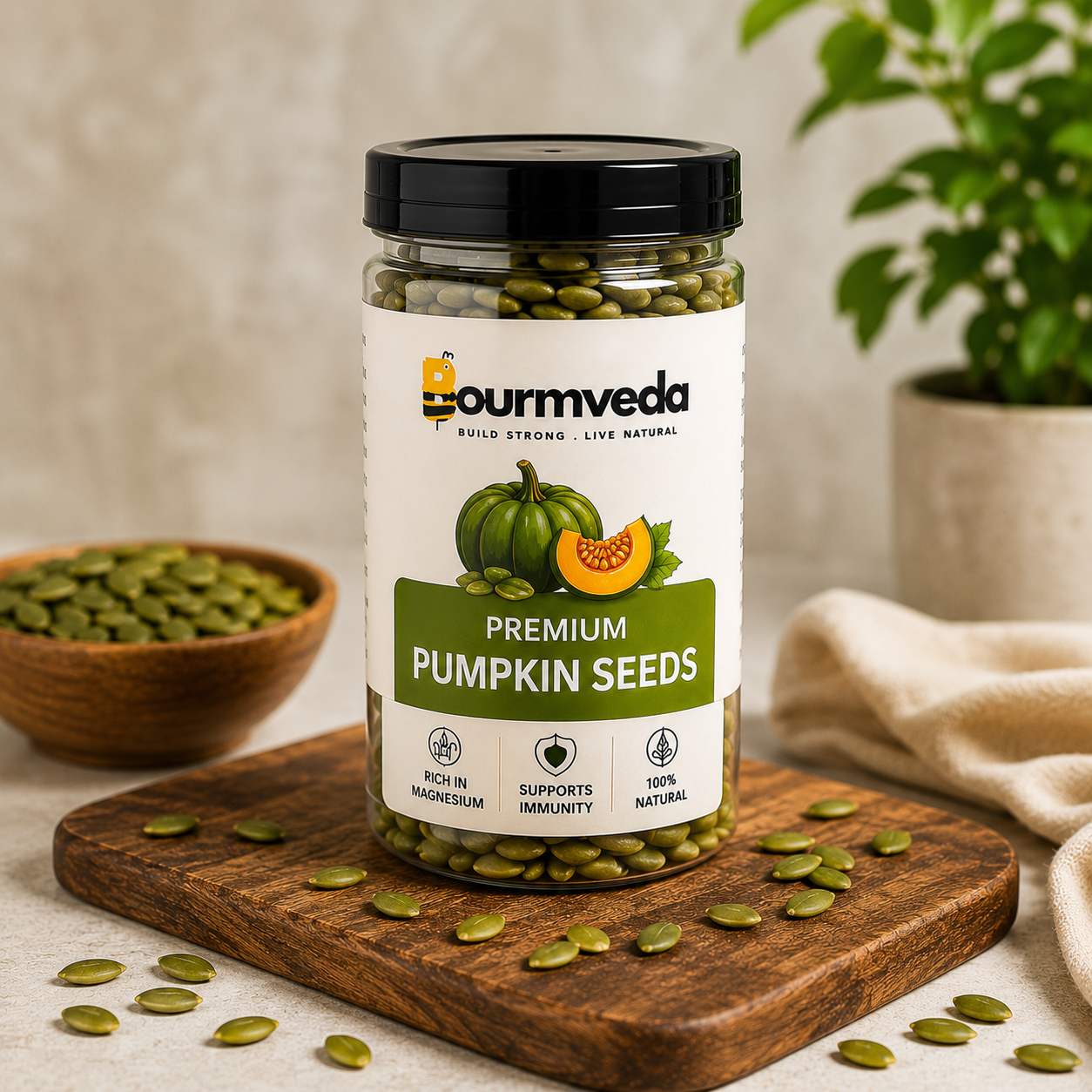 Bournveda Premium Muesli with Super Mix Seeds - 1000g