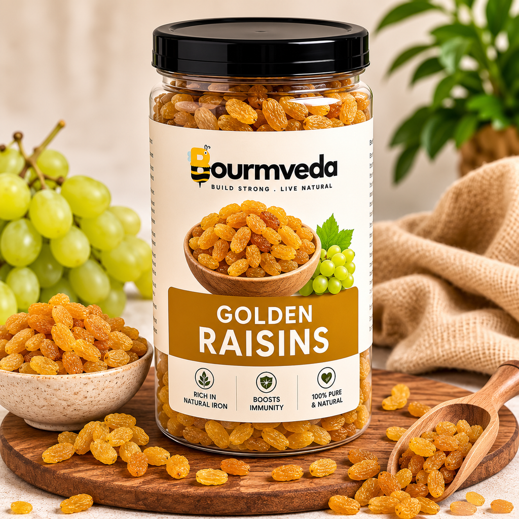 Bournveda Premium Almonds, Walnuts & Raisins - 1000g