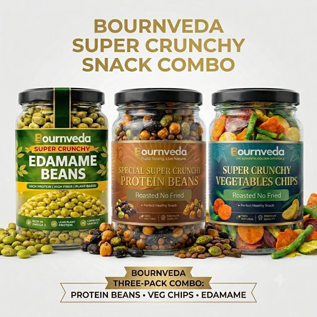 Bournveda Daily Wellness Combo 3 Jars