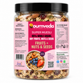Bournveda Premium Muesli Mix | Crunchy Breakfast Cereal with Nuts, Fruits & Seeds | Rich in Fiber & Energy | Healthy Breakfast - 950g