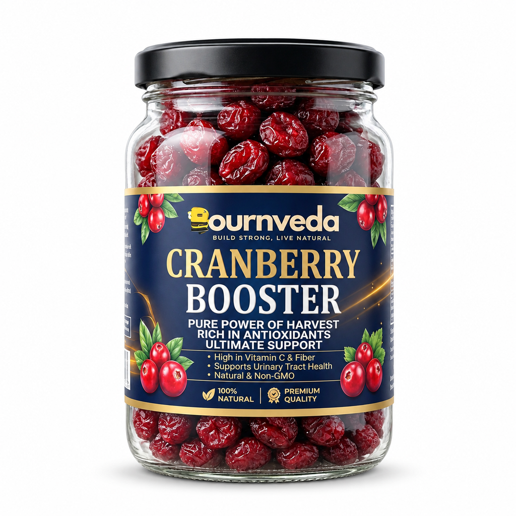 Bournveda Special American Dried Cranberries | Premium Dried Cranberries | Rich in Antioxidants & Fiber | Healthy Superfood Snack - 950g