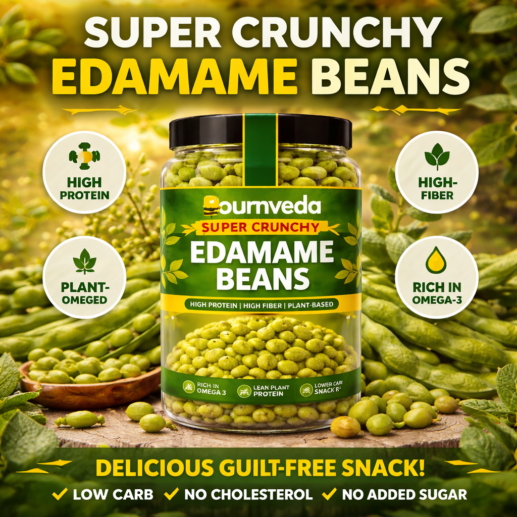 Super Crunchy  Roasted Edamame Beans  Sea Salt